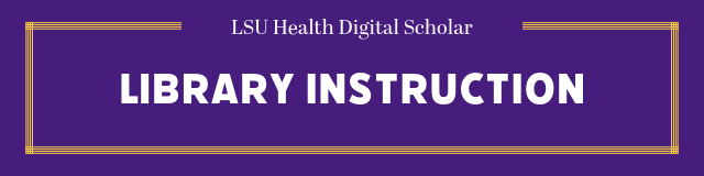 Library Instruction
