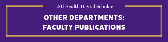 Other Departments Faculty Publications