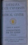 1935-1936 LSU Medical Center Catalog/Bulletin: School of Medicine by Office of the Registrar