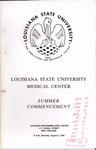 Louisiana State University Medical Center- 1980- Summer Commencement