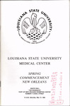 Louisiana State University Medical Center- 1982- Spring Commencement