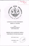 Louisiana State University Medical Center- 1993- Fall Commencement by Office of the Registrar