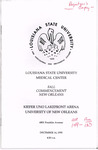 Louisiana State University Medical Center- 1995- Autumn Commencement