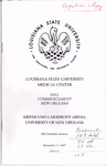 Louisiana State University Medical Center- 1996- Fall Commencement by Office of the Registrar