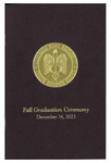 Louisiana State University Health Sciences Center- 2023- Fall Graduation Ceremony