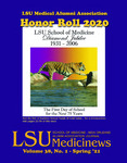 2021 Spring Vol. 38 No. 1 by Alumni Affairs School of Medicine