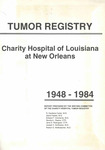 Tumor Registry: 1948 - 1984 by R. Davilene Carter, David Faddis, Edward T. Krementz, Sandra L. Owens, Jane D. Rodriguez, Joseph V. Schlosser, and Robert G. Weilbaecher