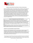 Findings from National Models of Status Offenders in Defining a Target Population