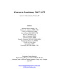 Cancer in Louisiana: 2007-2011, Volume 29