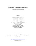 Cancer in Louisiana: 2006-2010, Volume 28